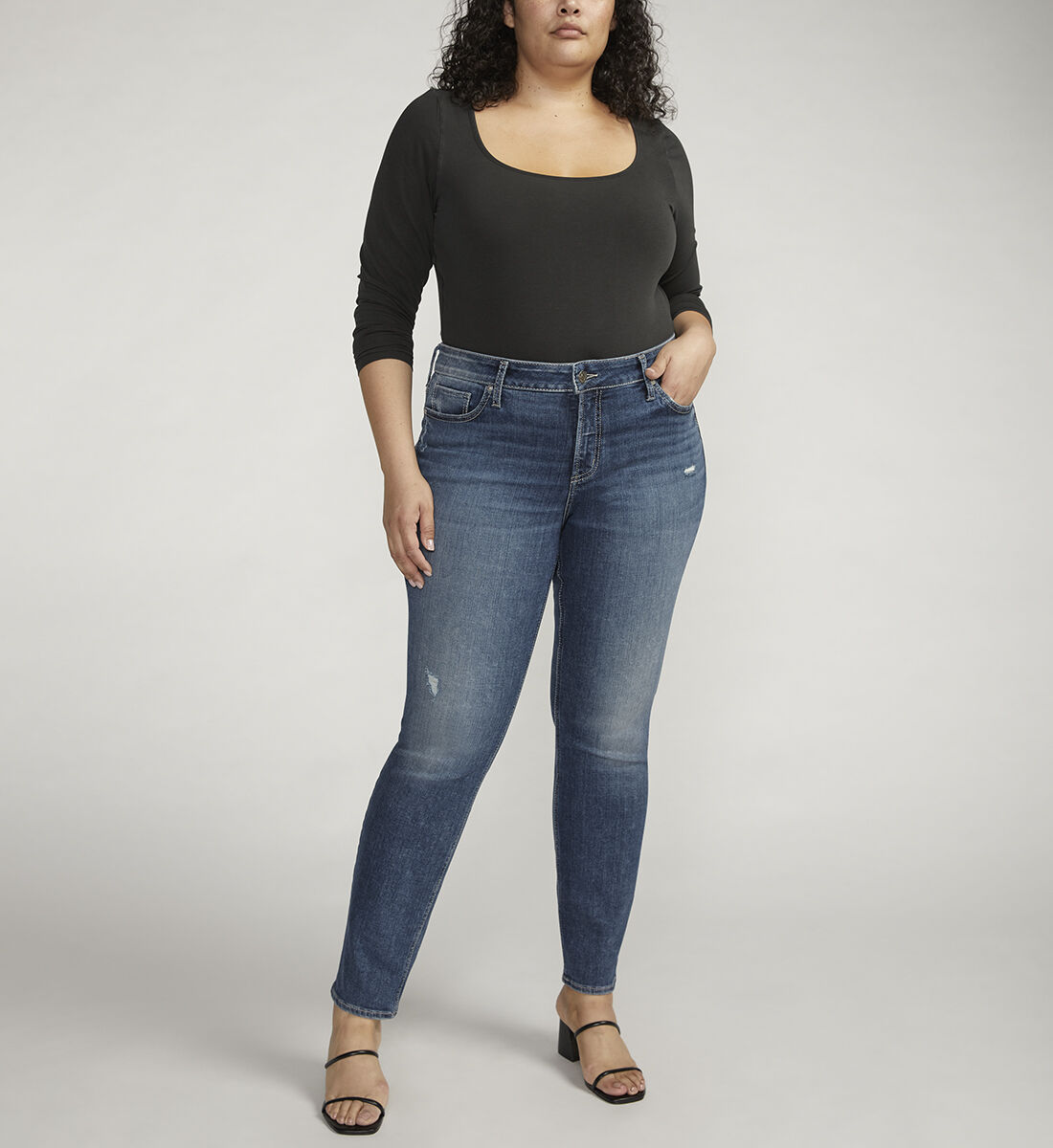 Plus size skinny clearance jeans cheap
