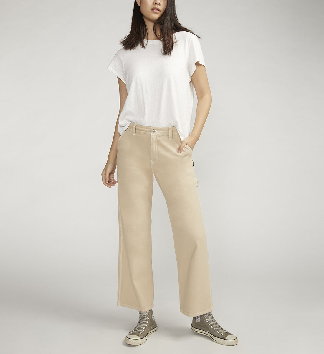 【DISCERNMENT】Swan Nylon Carpenter Pants CARPENTER PANT | Nili Lotan