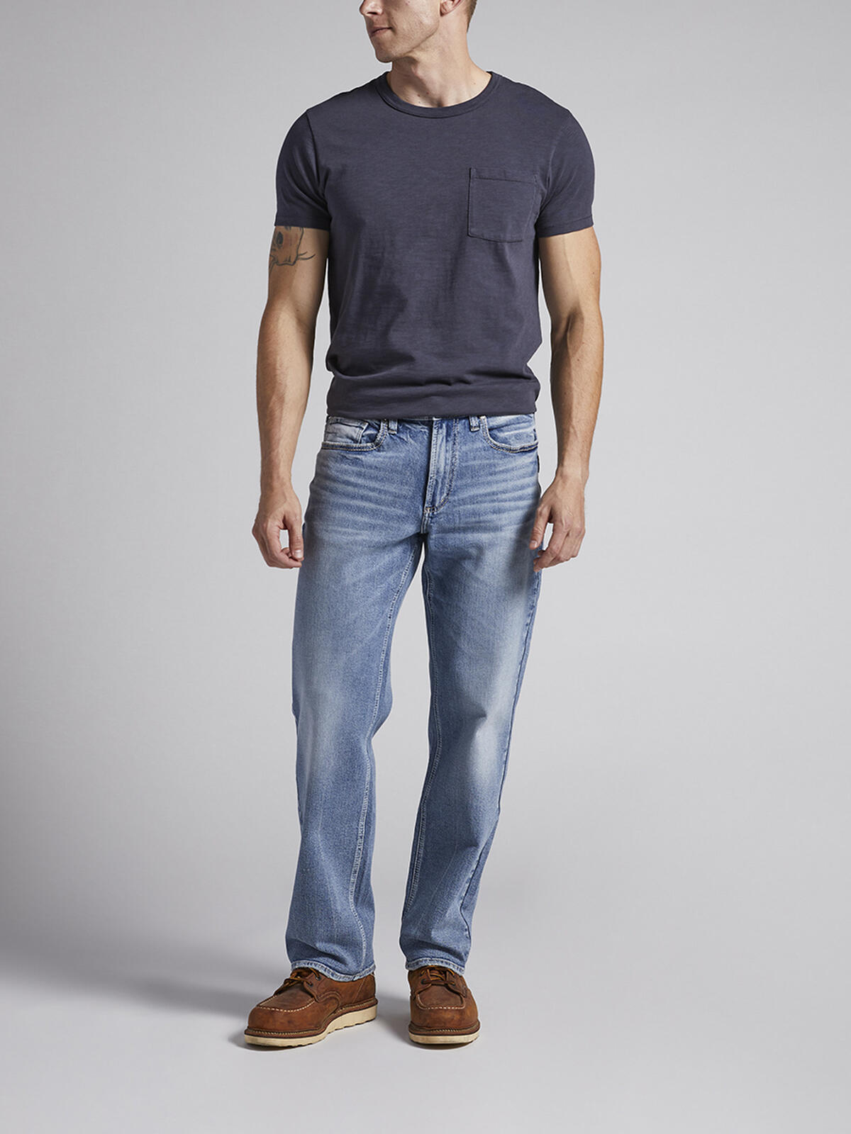 Gordie Relaxed Fit Straight Leg Jeans image number 0