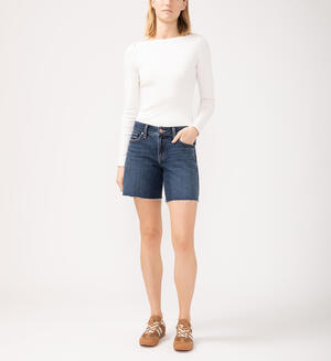 Suki Mid Rise Long Shorts