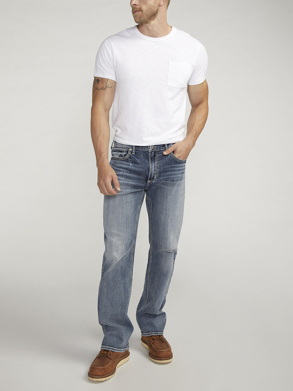 Zac Relaxed Fit Straight Leg Jeans image number 0