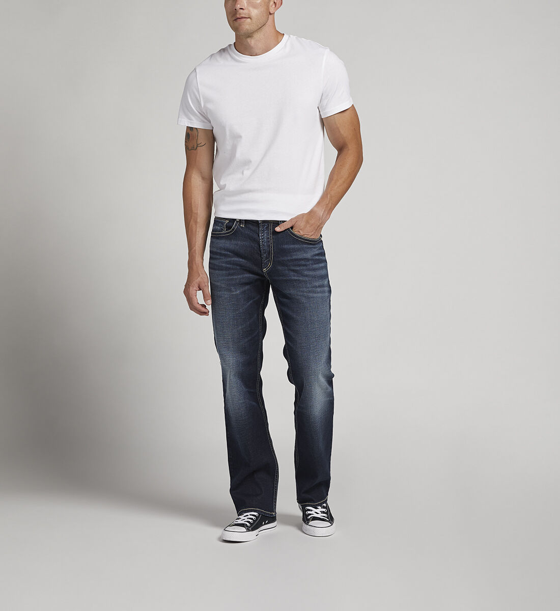 Mens silver 2024 jeans gordie