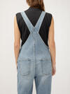90s Baggy Straight Leg Overall Jeans image number 4