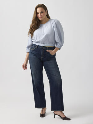 Avery Relaxed Straight Leg Jeans Plus Size