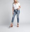 Elyse Mid Rise Ankle Slim Leg Jeans, , hi-res image number 3