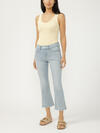 Suki Mid Rise Luxe Stretch Kick Flare Jeans image number 0