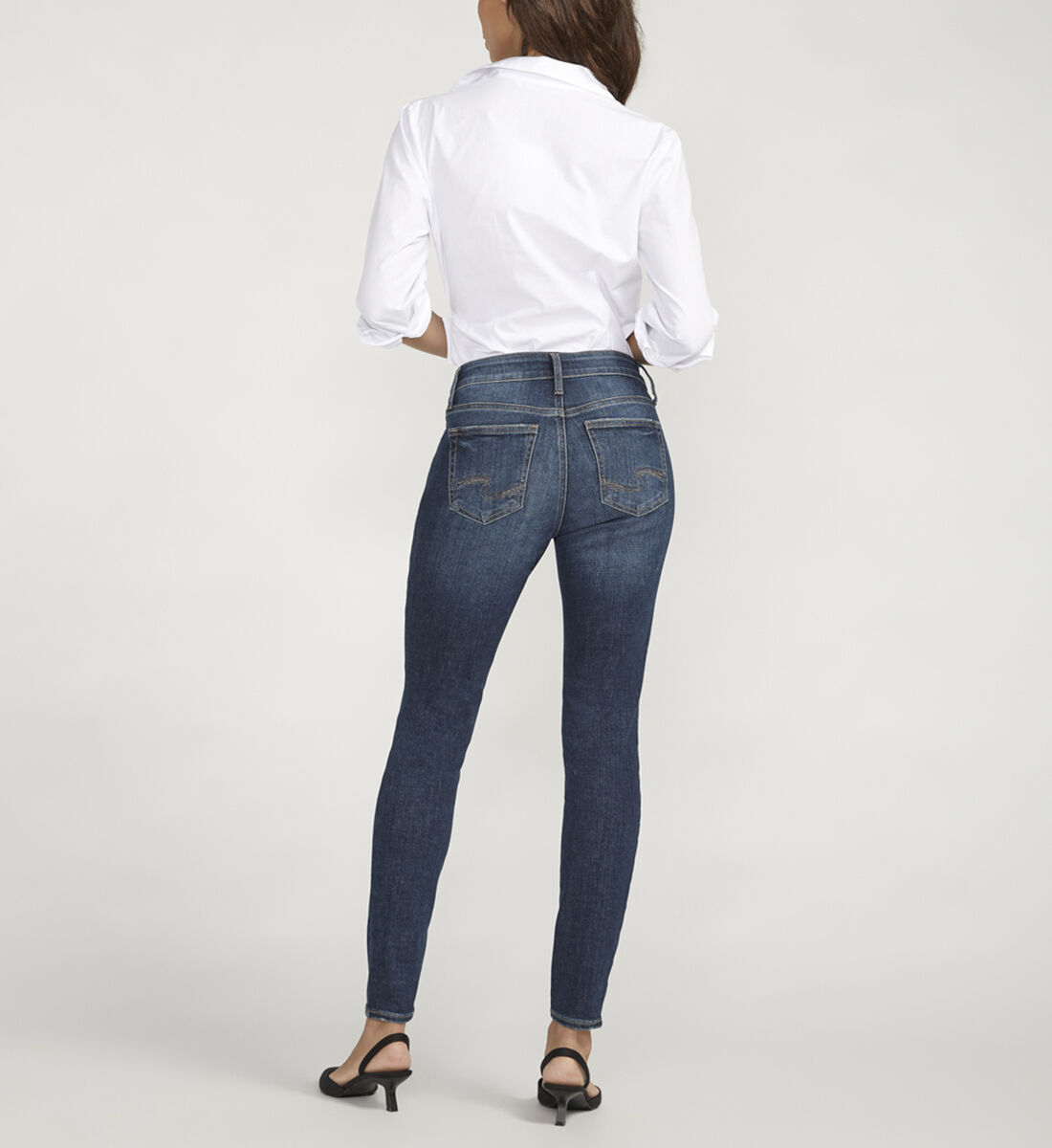 Mid waist hot sale skinny jeans