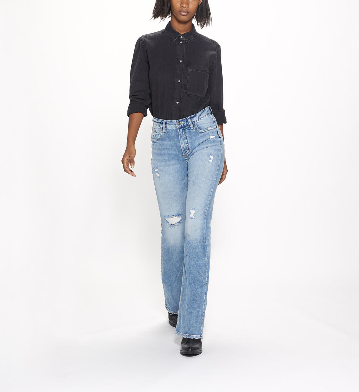 Frisco Bootcut High Rise Medium Wash, , hi-res image number 0