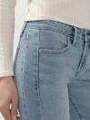 Suki Mid Rise Classic Straight Luxe Stretch Jeans image number 3