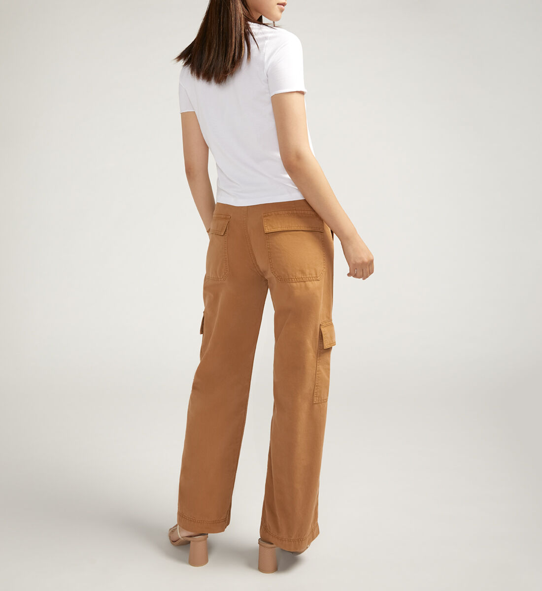 Wide leg utility pants top