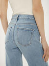 Avery High Rise Trouser Leg Jeans image number 3