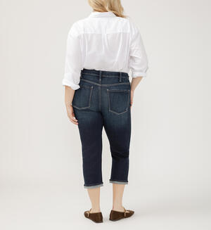 Avery High Rise Luxe Stretch Capri Plus Size