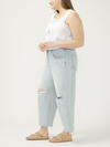 Be Easy High Rise Wide Leg Cropped Jeans Plus Size image number 2