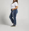 Beau High Rise Slim Leg Jeans Plus Size, Indigo, hi-res image number 2