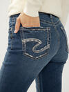Avery High Rise Bootcut Jeans image number 3