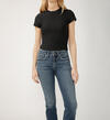 Suki Mid Rise Straight Leg Luxe Stretch Jeans image number 3