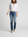 Tuesday Low Rise Slim Bootcut Jeans image number 3