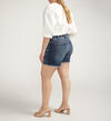 Boyfriend Mid Rise Shorts Plus Size, , hi-res image number 1