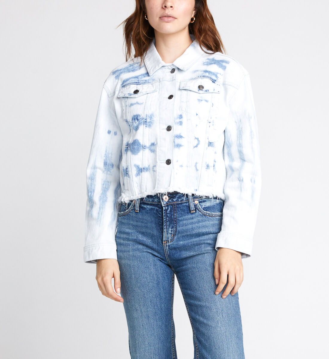 Zara tie dye denim jacket hotsell