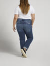 Beau High Rise Slim Leg Jeans Plus Size image number 1