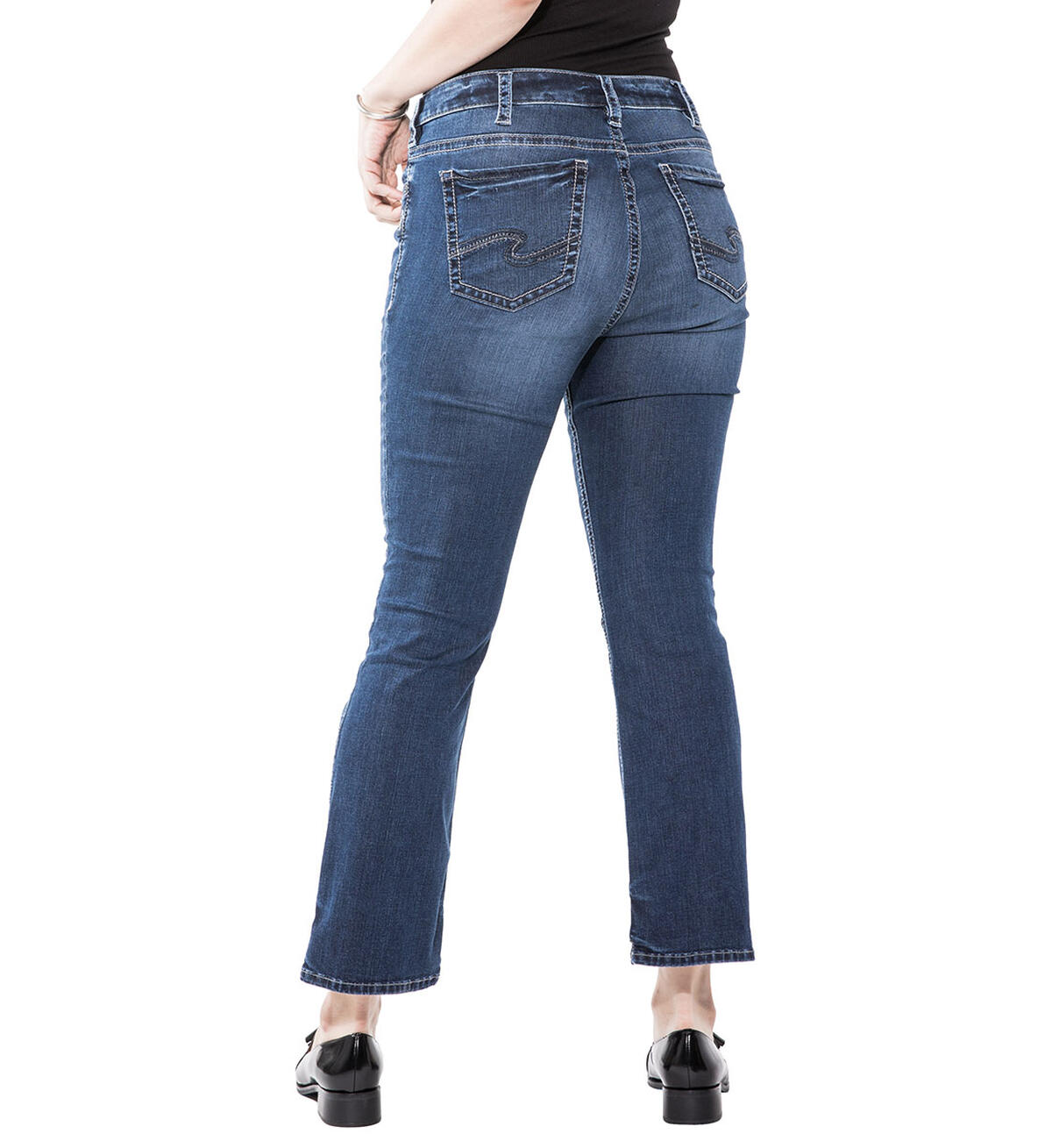 Aiko Slim Boot Dark Wash, , hi-res image number 1
