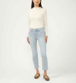 Isbister High Rise Ankle Straight Leg  Luxe Stretch Jeans