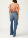 Highly Desirable High Rise Ultra Wide Leg Jeans image number 1