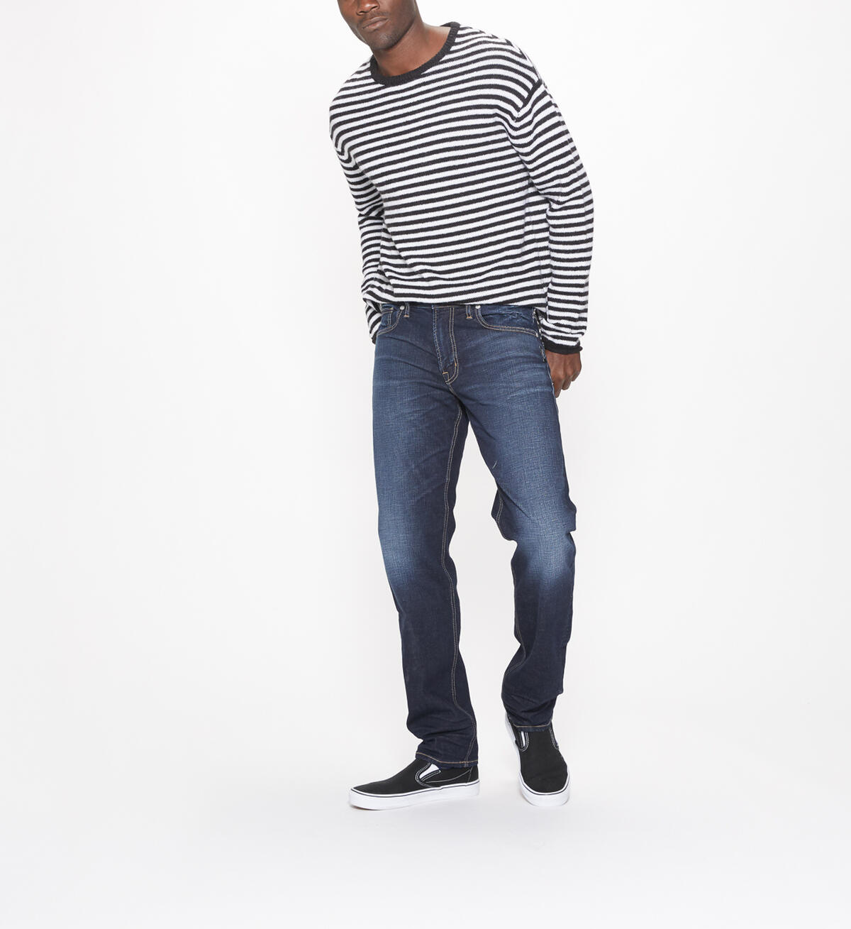 Eddie Relaxed Fit Tapered Leg Jeans Final Sale, , hi-res image number 3