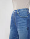Printed Wide Leg Jeans image number 3