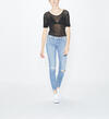 Elyse Super Skinny Mid Rise Light Wash, , hi-res image number 0