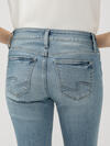 Elyse Mid Rise Straight Leg Jeans image number 3