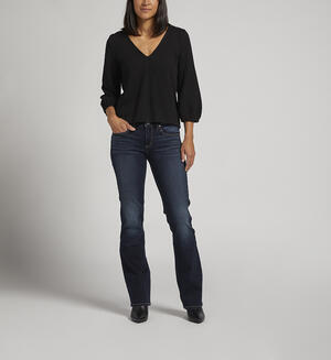 Britt Low Rise Slim Bootcut Jeans