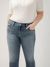Suki Mid Rise Bootcut Jeans Plus Size image number 3