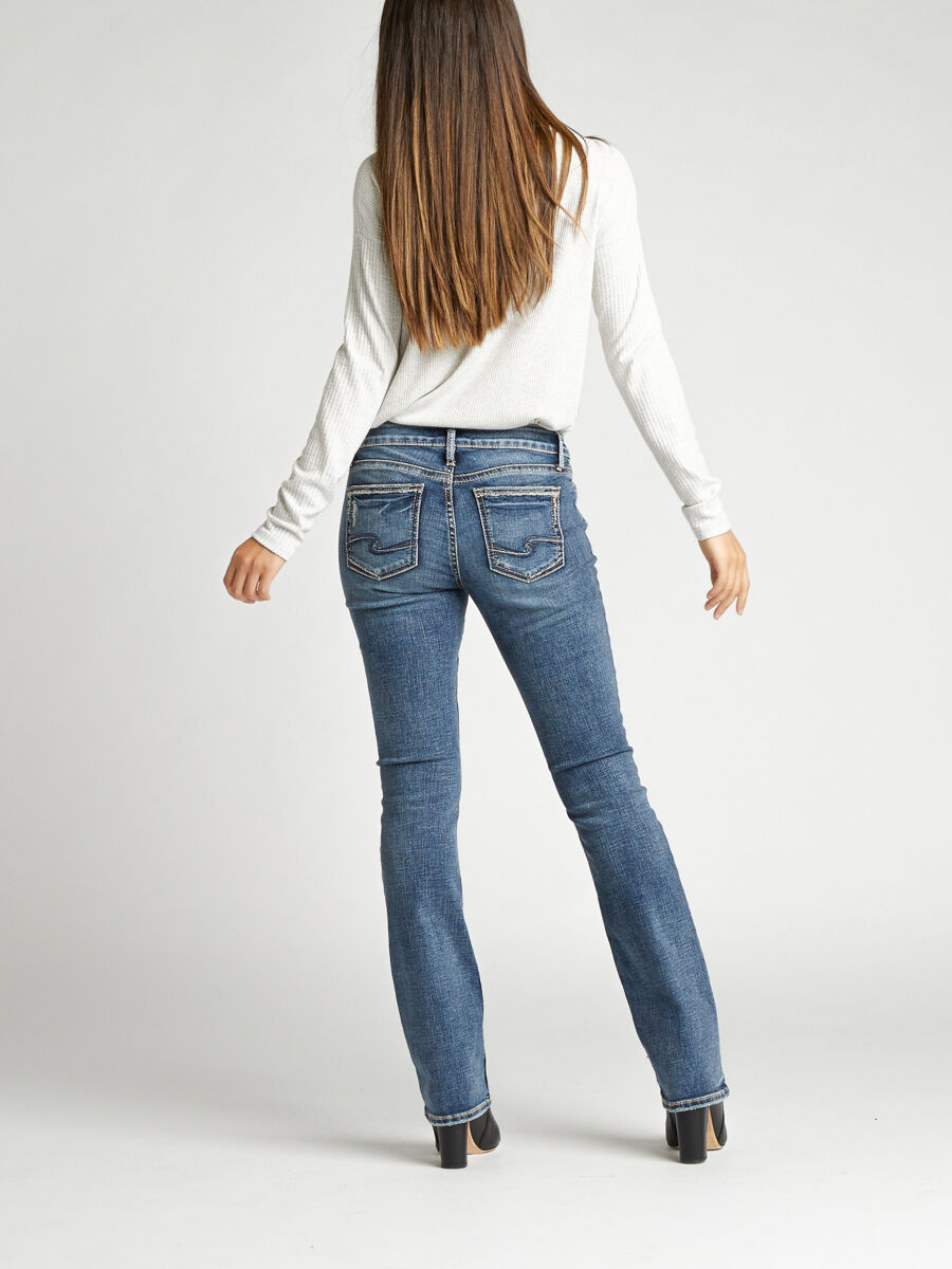 ★E.B.M★ Bootcut denim pants EMO1DPT030 Silver Jeans