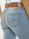 Suki Mid Rise Trouser Leg Frontier Strong Jeans image number 3