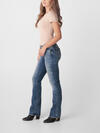 Elyse Mid Rise Slim Bootcut Jeans image number 2