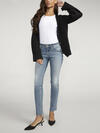 Suki Mid Rise Straight Leg Jeans image number 0