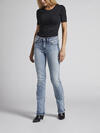 Suki Mid Rise Slim Bootcut Jeans image number 0