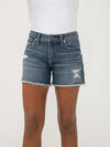 Suki Mid Rise Luxe Stretch Shorts image number 1