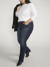 Elyse Mid Rise Slim Bootcut Jeans Plus Size image number 3