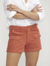 High Rise Cargo Shorts image number 3