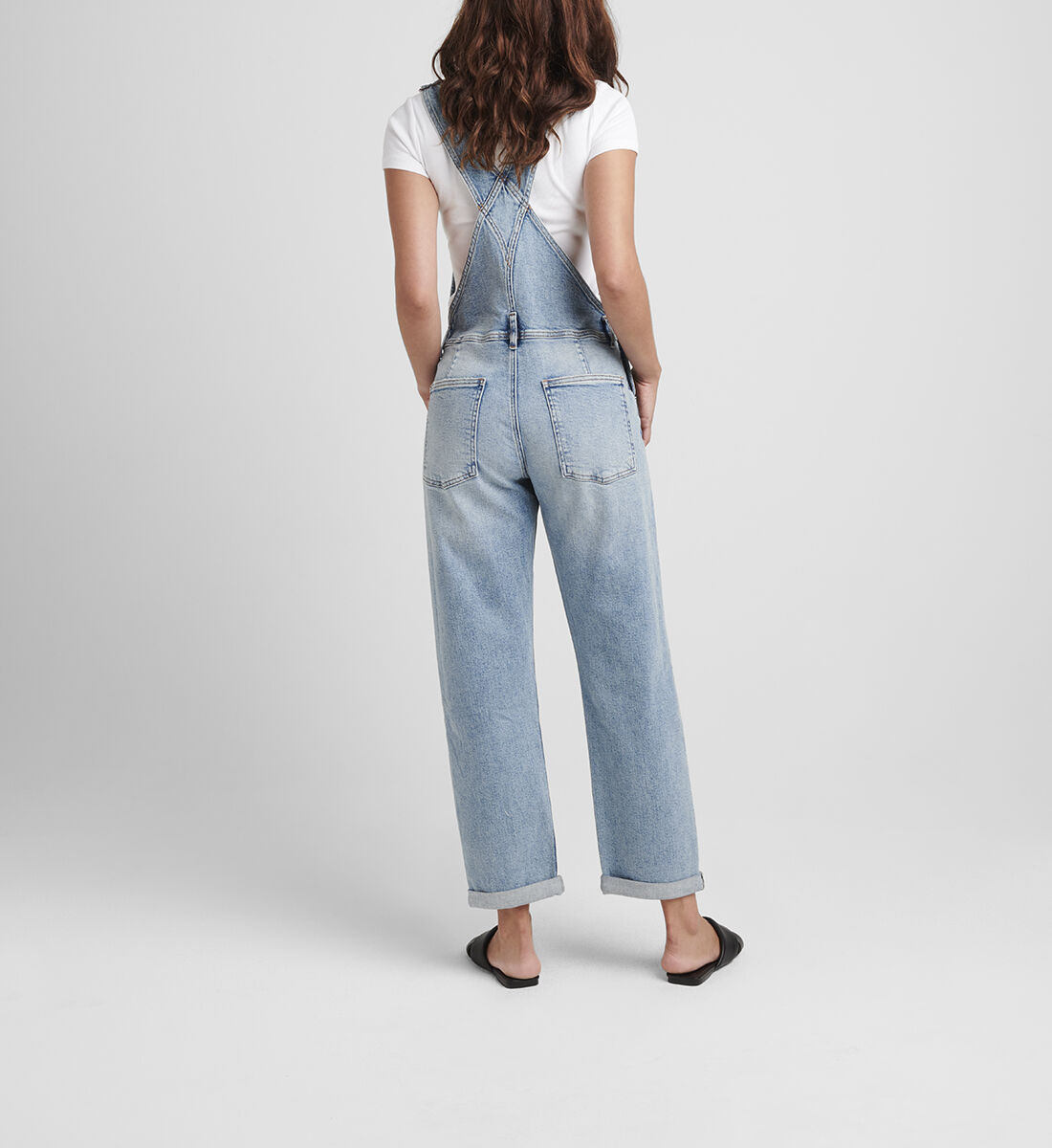 Buy Baggy Straight Leg Overalls for CAD 118.00 Silver Jeans CA New