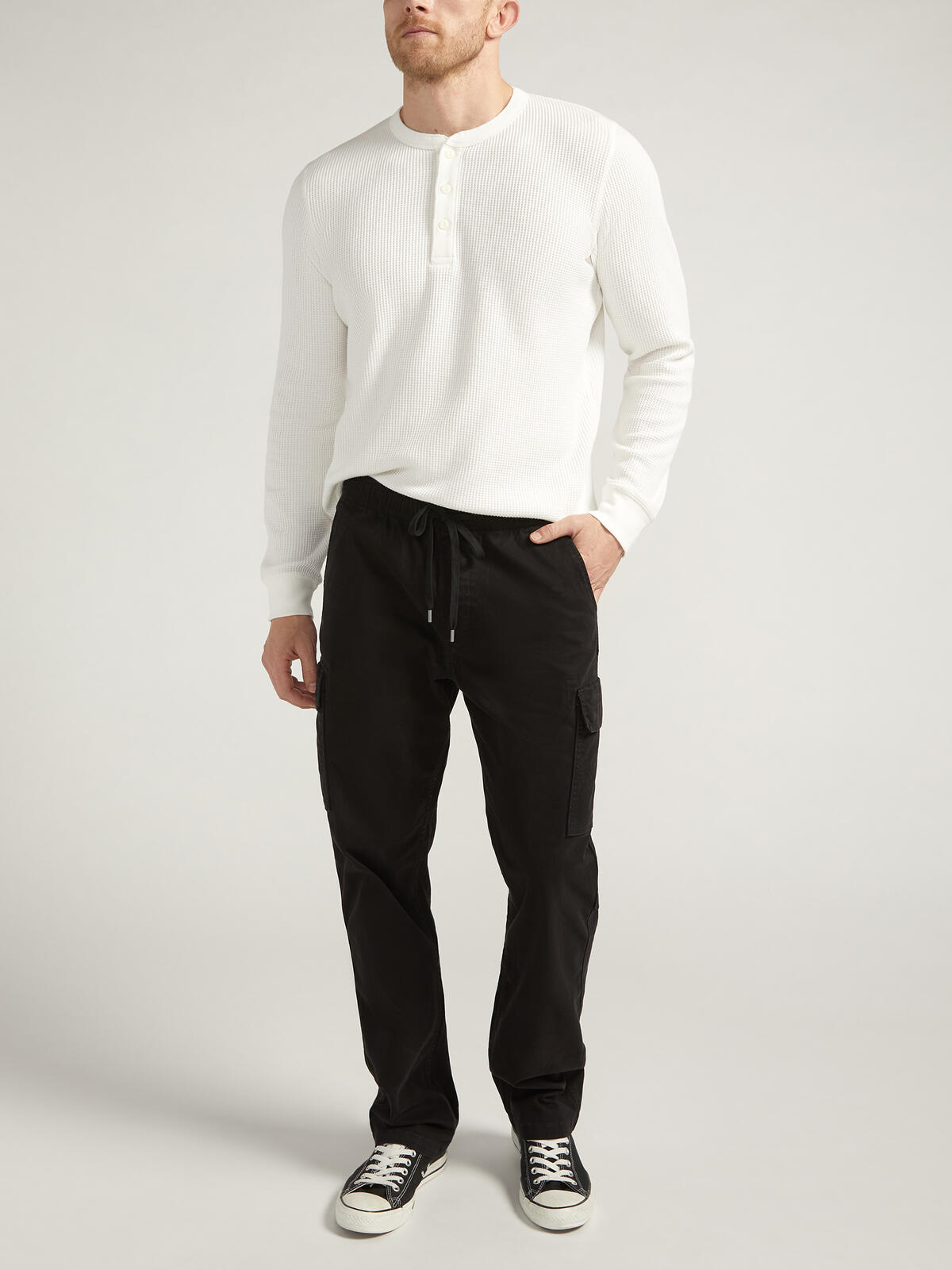 Pull-On Cargo Essential Twill Pant image number 0