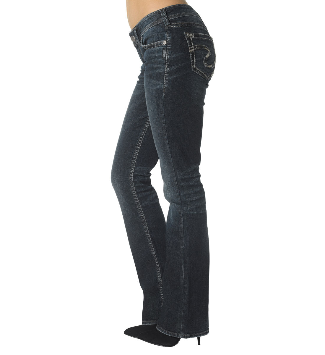 Buy Aiko Mid Boot Dark Wash for CAD 102.00 Silver Jeans CA New