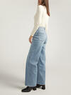 V-Front High Rise Wide Leg Jeans image number 2