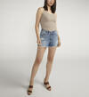 Suki Distressed Mid Rise Shorts, , hi-res image number 0