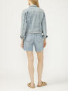 Suki Mid Rise Long Shorts image number 1