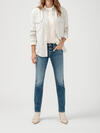 Suki Mid Rise Straight Leg Luxe Stretch Jeans image number 0