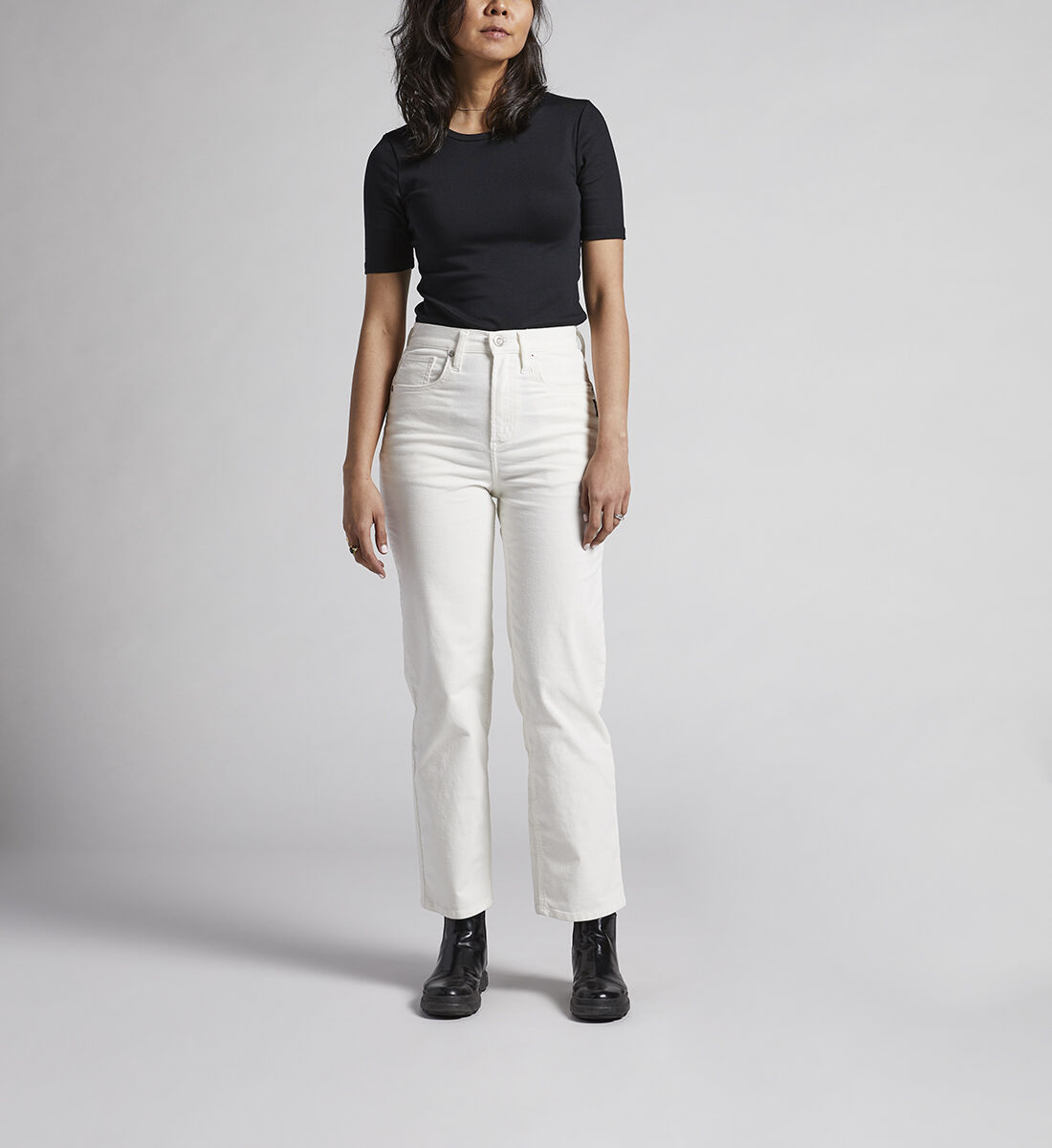 Buy Highly Desirable High Rise Straight Leg Pants for CAD 49.00 Silver Jeans CA New