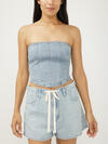 Denim Corset image number 0